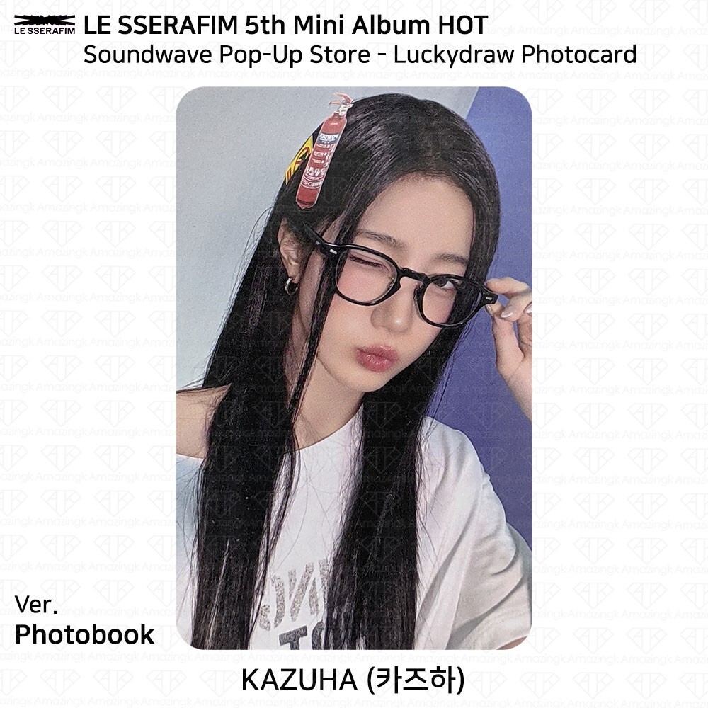 Le Sserafim 5th Mini Album HOT Soundwave POPUP STORE Luckydraw