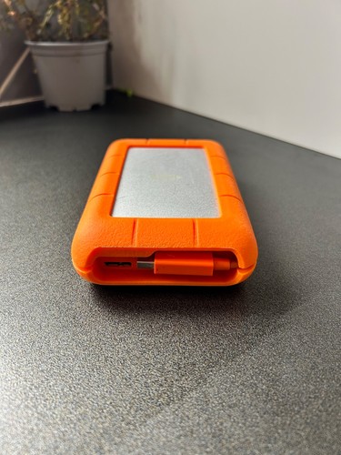 LaCie Rugged External Hard Drive 4TB USB 3.0 Micro B and Thunderbolt