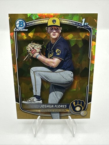 Joshua Flores [Gold] #BD-82 card
