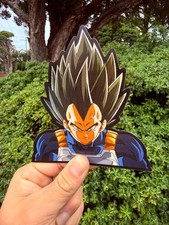 Dragon Anime Vegeta Prince 3D Motion Car Ball Sticker Lenticular Clan