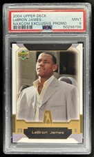 2004-05 Upper Deck NAXCOM LeBron James USA PSA 9