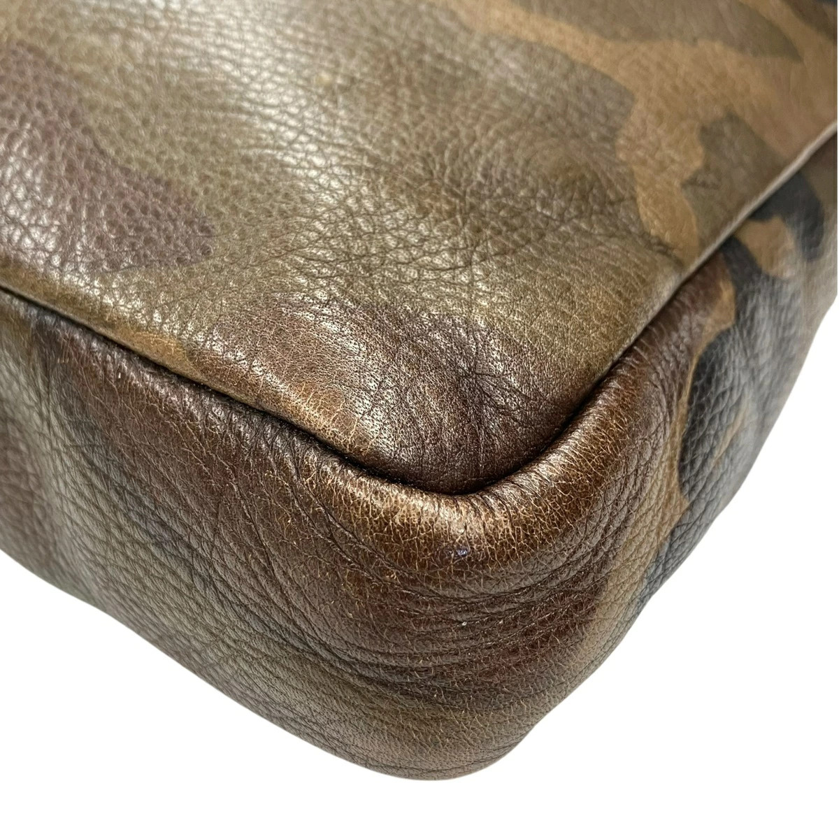 Chrome Hearts ZIP TOP Cross Patch Shoulder Bag Camouflage Leather thumbnail 6