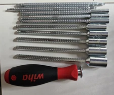 Wiha  8 Piece SoftFinish Drive-Loc VI Nut Driver Set - Inch