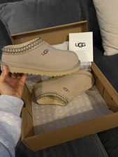UGG Tasman Slipper Shoe Sand Size 6 ✅ NEW IN BOX ✅ 