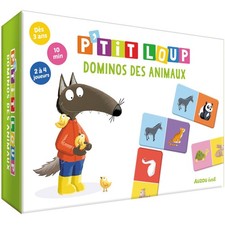 Auzou Auzou  Loup Dominos Des Animaux (French)  P'tit Loup 2023