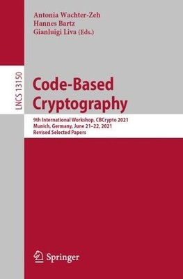 Code-Based Cryptography - 9783030983642