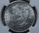 1921-D BU U.S. Morgan Silver Dollar NGC Brilliant Uncirculated