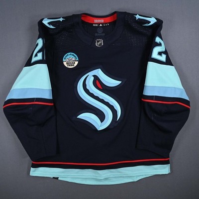 2023-24 Oliver Bjorkstrand Seattle Kraken Game Used Worn NHL - Main Image