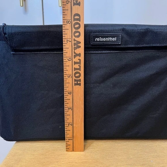 Medium Reisenthel Collapsible Fabric Storage Container Box Bin Zip Top - Image 4 of 4