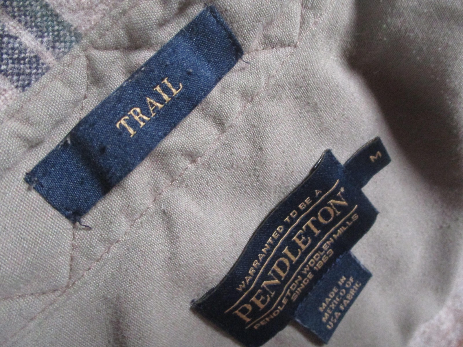 Pendleton Trail Shirt Mens Medium Multicolor Stri… - image 4