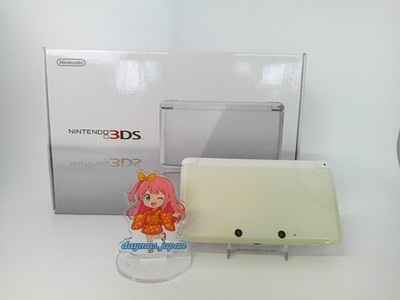 【Near Mint】Nintendo 3DS Ice White Konsole Japanische Edition #ReRe0514/02