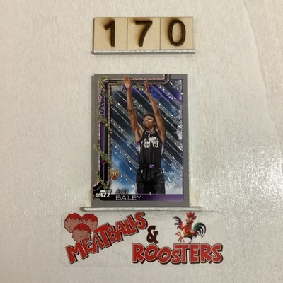 2025-26 Topps Holiday Silver Glitter Ace Bailey #H165 Rookie | eBay