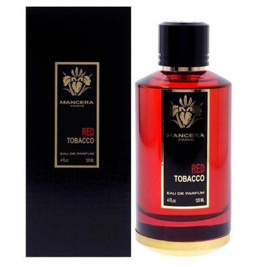 Mancera Red Tobacco Eau de Parfum 4oz / 120ml EDP Spray for Men Free Shipping