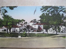The Biltmore Hotel In Montecito Circa 1930 Santa Barbara CA ~ HAND COLORED # 26