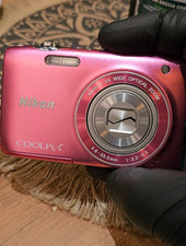 Nikon COOLPIX S3100 14.0MP Digital Camera - Pink  IMPORTANT - LENS ISSUE: