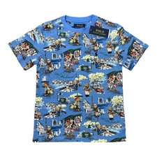 Polo Ralph Lauren Polo Bear Paris Kids T-Shirt Size Small 8 Brand New with Tag