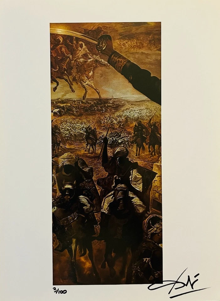 Impresión original firmada de Salvador Dalí, certificado de autenticidad + tasación por $3.500 USD. Foto 2 de 4