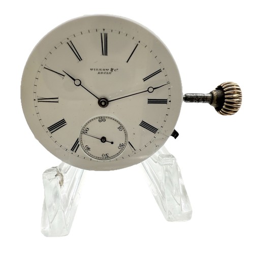 Antique Tissot & Company Locle #31117 17J 5S Sidewinder Pocket Watch w/Appraisal