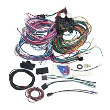 Universal Wire 12 Circuit Wiring Harness For Chevy Ford Street Hot Rod Universal Wire 12 Circuit Wiring Harness For Chevy Ford Street Hot Rod