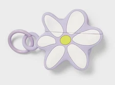 Heyday Purple Daisy Earbud Case Cover AirPods 1/2 Generation Wireless Charge
