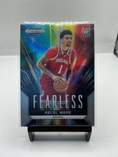 2024-25 Panini Prizm Draft Picks - Fearless Kel'el Ware #9 Silver Prizm (RC)