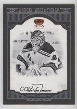 2011-12 Panini Crown Royale Ice Kings Henrik Lundqvist #19 HOF 0af