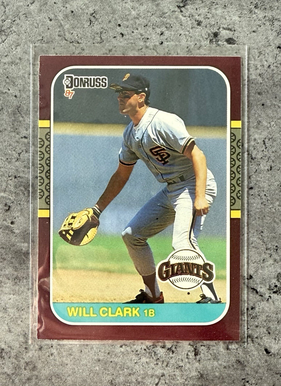 1987 Donruss Opening Day - Will Clark #96 (RC) San Francisco Giants Rookie