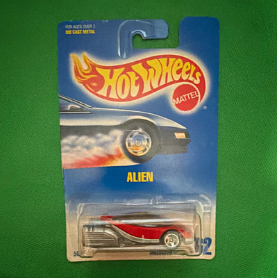 Hot Wheels Speed Fleet Alien 1:64 Silver/Red/Black Diecast Unopened 2000