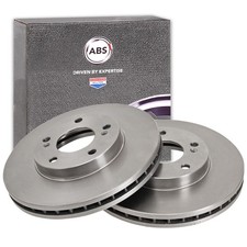 2x A.B.S. BREMSSCHEIBEN 280mm VORNE passend für NISSAN 200SX 300ZX