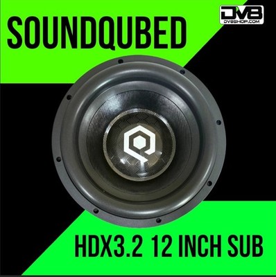 soundqubed hdx3.2 12 inch subwoofer