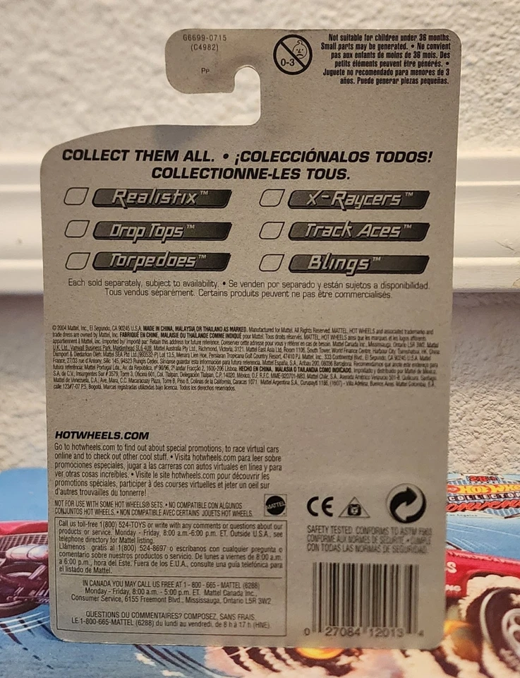 Hot Wheels L'Bling 33/187 Orange 2005 Mainline B - Image 3 of 3