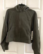 NWT Lululemon Scuba Oversized Full Zip Hoodie SZ XS/S Carob Brown LW3EOZS COBN