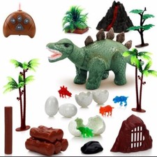  Remote Control Walking Dinosaur Toys Repeat What You Say Roar Walk and Sing  