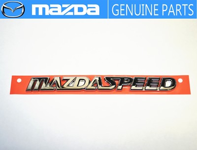MAZDA GENUINE OEM MAZDASPEED Badge Plaque RX-8 SE3P Miata MX-5 ND5RC JDM RX8