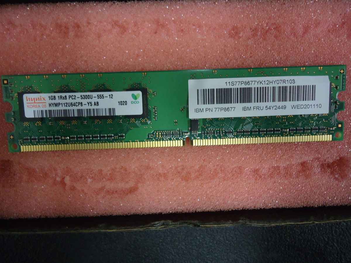Hynix 1GB HYMP112S64CP6 Y5 AB PC2 5300S 555 12