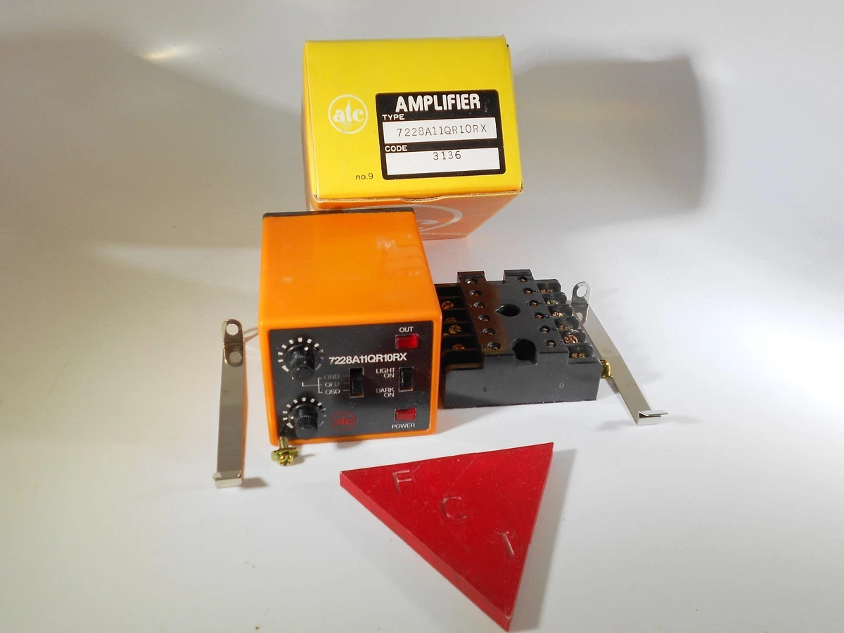 ATC 7228-A11-Q-R10-RX SENSOR AMPLIFIER CONTROLLER New in the box 