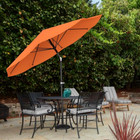 Pure Garden Patio Umbrella with Auto Tilt - 10 ft.