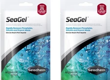 SEACHEM SEAGEL Phosphate/Silicate/Organics Remover/Control  100 ML 2X Media Bags