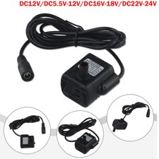 Small Submersible Water Pump for Solar Powered Fountains and Water Features NEW