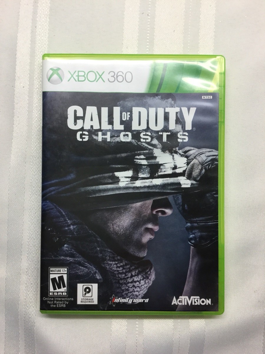 XBOX 360 Call of Duty Ghosts Manual Included