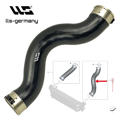 Kit 2 Durites Turbo Entrée D'air Ford S-MAX 2.2 TDCI – Avec Colliers, Neuf