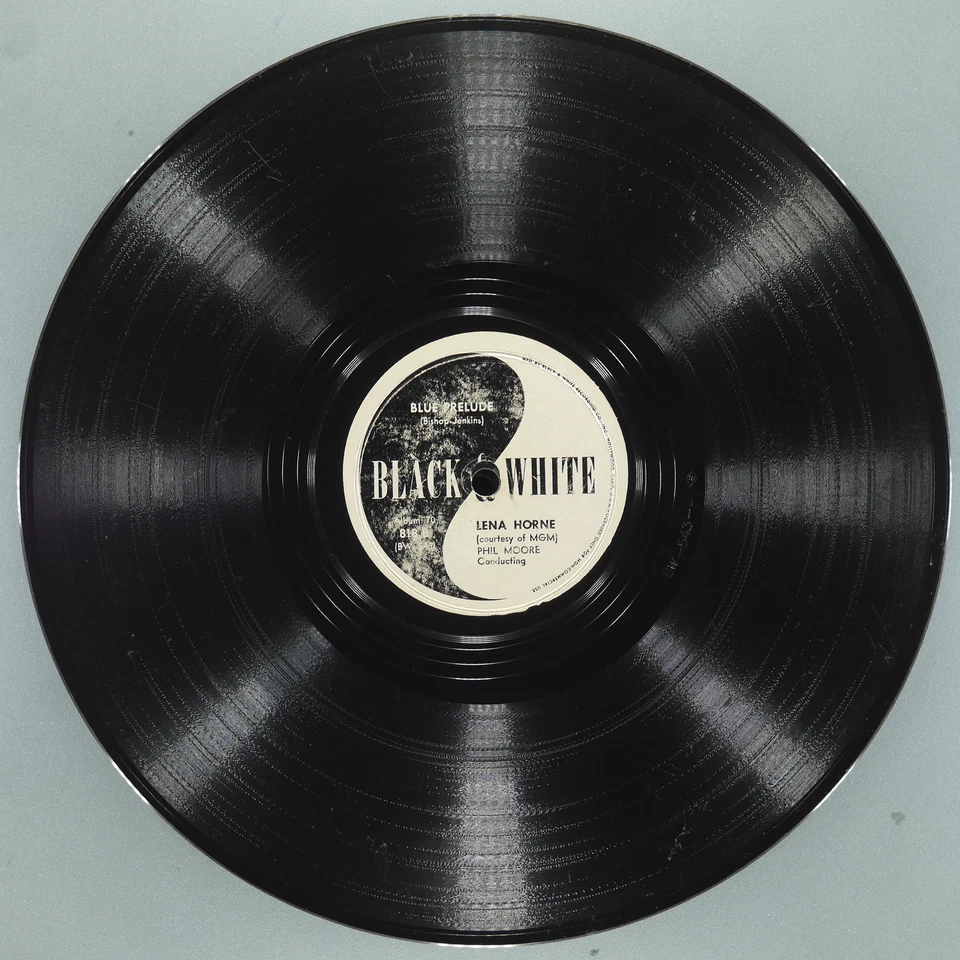 LENA HORNE More Than You Know / Blue Prelude BLACK & WHITE 818 VG 78 10" 1946 - Image 4 of 4