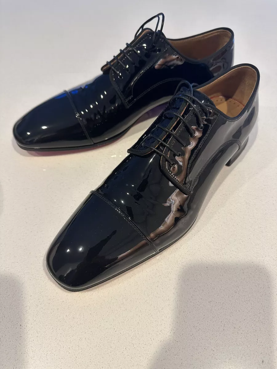 Christian Louboutin Black Oxfords for Men