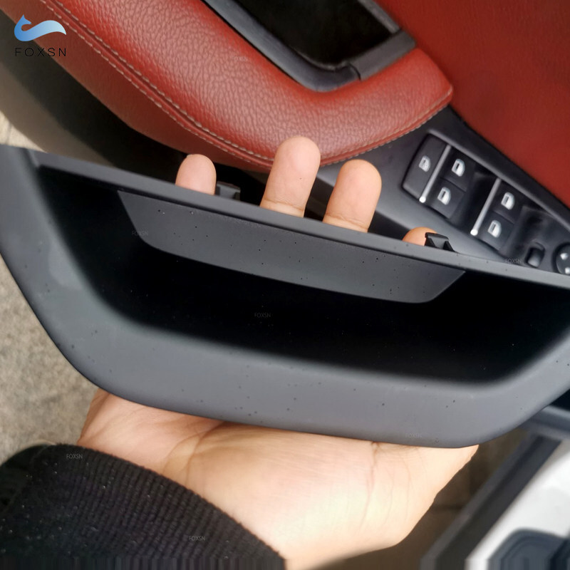 RHD Black Driver Right Side Door Handle Bowl Cover For BMW X3 X4 F25