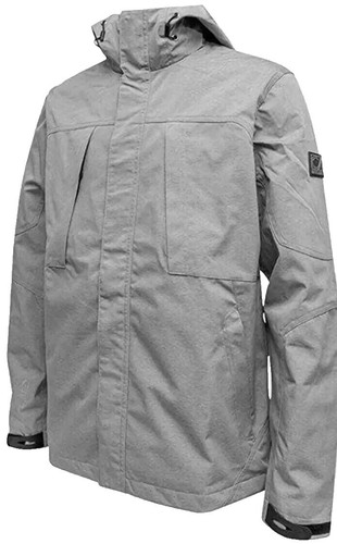 Camisa Frontal De Botón De Manga Larga Resistente A Las Arrugas De Los Hombres Color Guava Punch Talla Xl