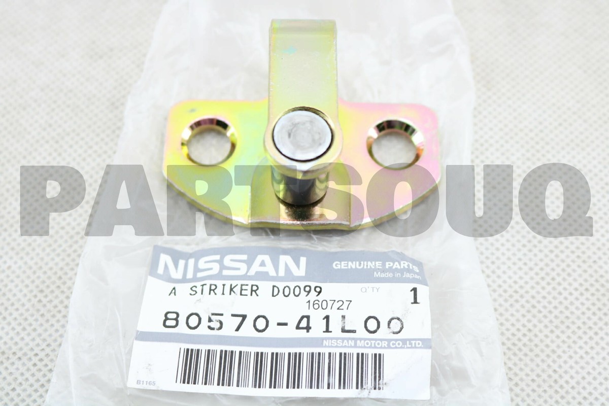 s 8057041L00 Genuine Nissan STRIKER ASSY-FRONT DOOR LOCK 80570