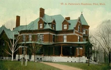 Postcard House / Architecture Collection #3401 - Flint, Michigan