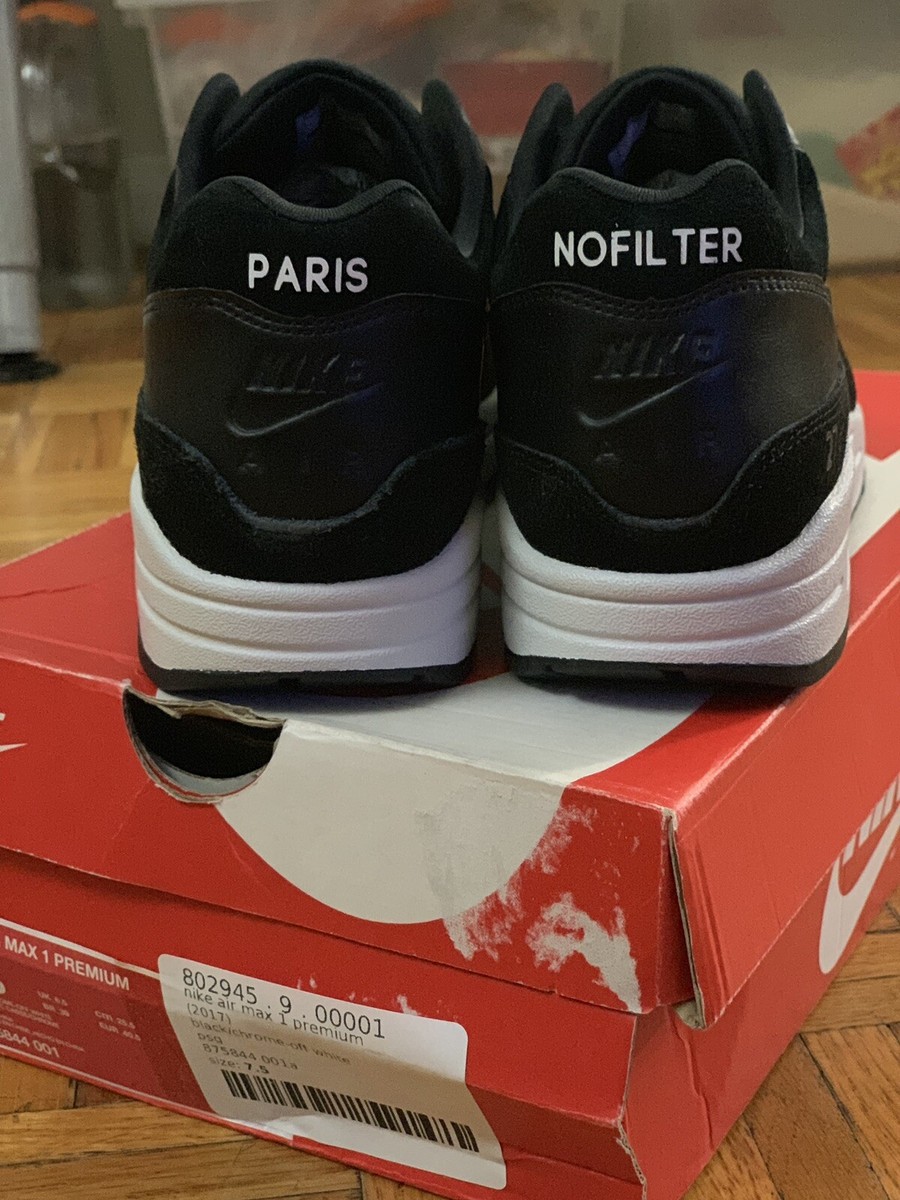 Size 7.5 - Nike Air Max 1 Premium Rebel Skulls for sale