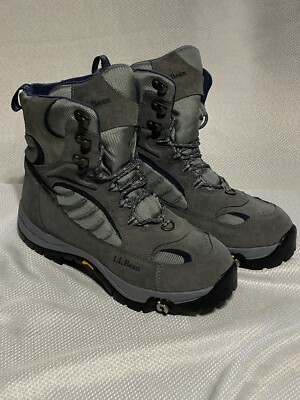 LL Bean Boot Mens Size Vibram Gray Trail 200 Gram Insul Floor Display 