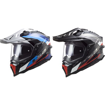 LS2 Motorcycle Helmet Explorer C MX701 Frontier - Off Road Enduro Helmet with Visor